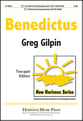 Benedictus Two-Part choral sheet music cover